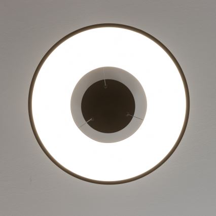 Brilagi - Lámpara colgante LED regulable con cable FALCON II LED/67W/230V 3000-6500K diámetro 40 cm negra + mando a distancia