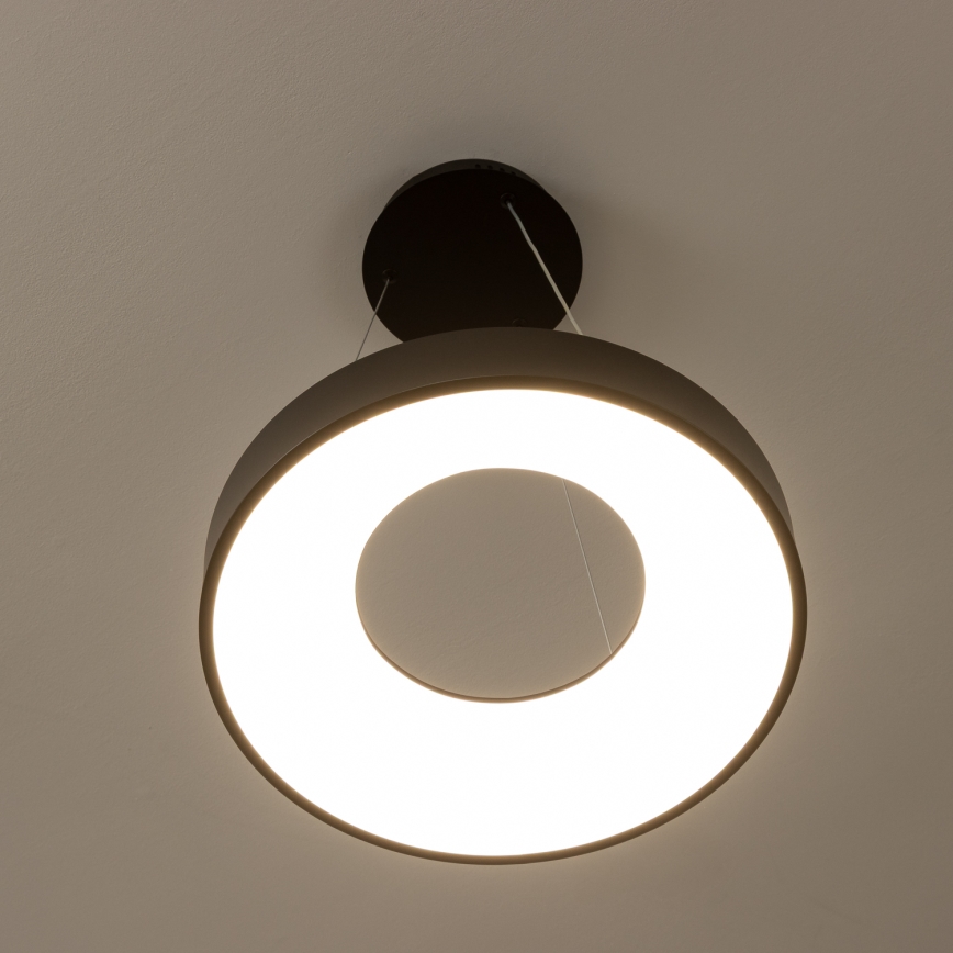 Brilagi - Lámpara colgante LED regulable con cable FALCON II LED/67W/230V 3000-6500K diámetro 40 cm negra + mando a distancia