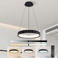 Brilagi - Lámpara colgante LED regulable con cable FALCON MODERN LED/30W/230V 3000-6500K Ø 40 cm negra + mando a distancia