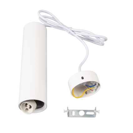 Brilagi - Lámpara colgante LED RGBW regulable con cable SELE 1xGU10/4,8W/230V 3000K blanco + mando a distancia
