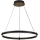 Brilagi - Lámpara colgante LED regulable en cable CIRCLE LED/85W/230V 3000-6500K Ø 60 cm negro/dorado + mando a distancia
