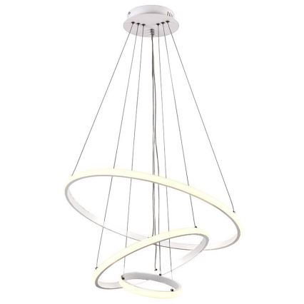 BRILAGI - Lámpara colgante LED regulable con cable CIRCLE LED/90W/230V 3000-6500K Ø 60 cm + mando a distancia