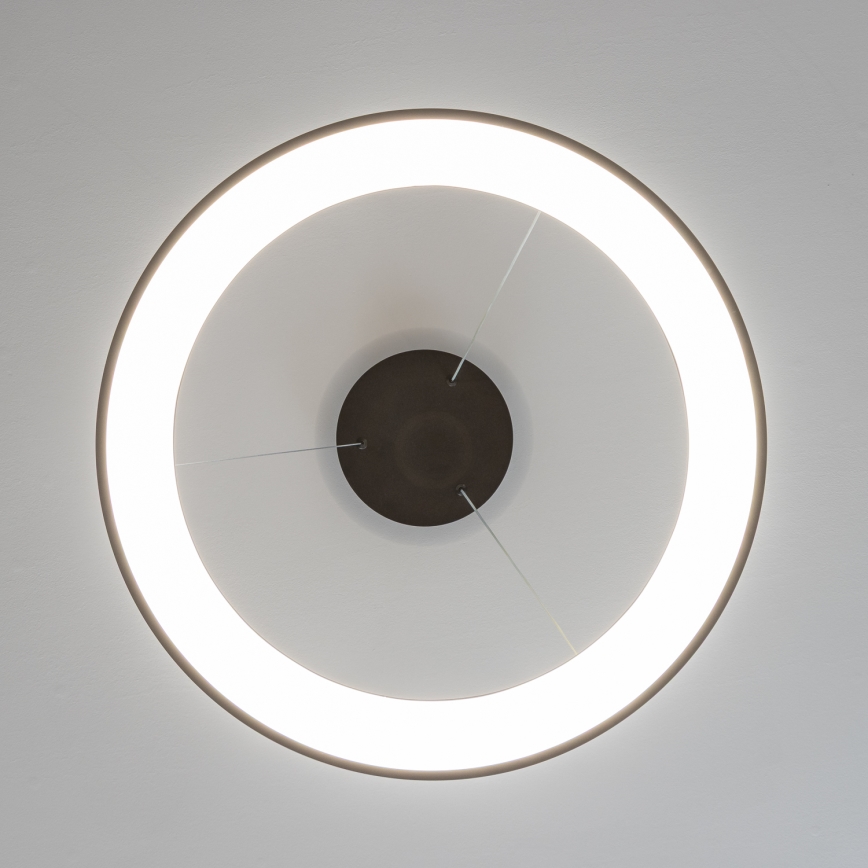 BRILAGI - Lámpara colgante LED regulable suspendida por cable FALCON II LED/99W/230V 3000-6500K diámetro 60 cm negra + mando a distancia