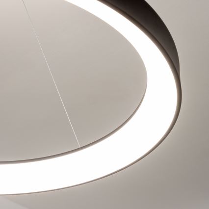 Brilagi - Lámpara colgante LED regulable FALCON II LED/108W/230V 3000-6500K Ø 80 cm negra + mando a distancia