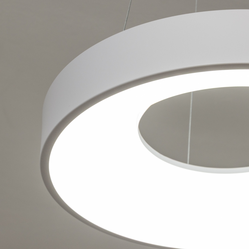 Brilagi - Lámpara colgante LED regulable con cable FALCON II LED/67W/230V 3000-6500K diám. 40 cm blanco + mando a distancia