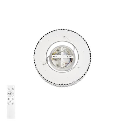 BRILAGI - Lámpara colgante LED regulable con cable FALCON MODERN LED/30W/230V 3000-6000K Ø 40 cm blanco + mando a distancia
