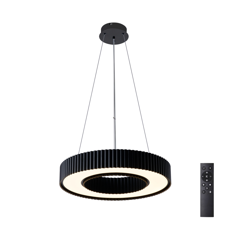 Brilagi - Lámpara colgante LED regulable con cable LUMIX LED/48W/230V 3000-6000K negro Ø 50 cm + mando a distancia