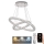 Brilagi - Lámpara colgante LED regulable suspendida por cable COSMOWAVE LED/115W/230V 3000-6500K + mando a distancia