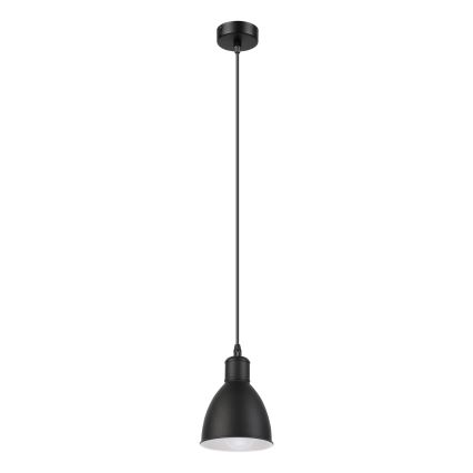 BRILAGI - Lámpara colgante LED RIDDY con cable 1xE27/60W/230V negra