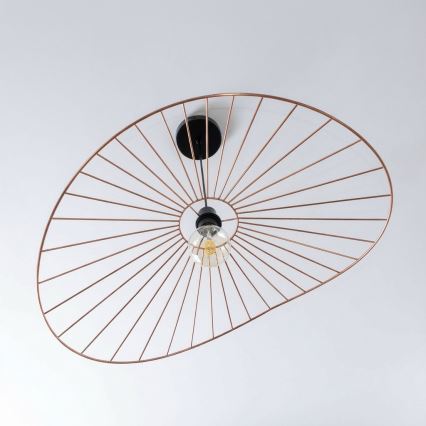 Brilagi - Lámpara colgante LED suspendida en cable CERIA WIRE 1xE27/40W/230V 60x80 cm bronce