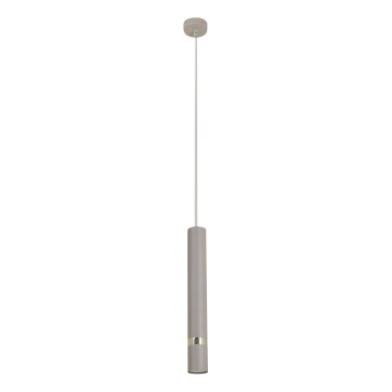 Brilagi - Lámpara colgante POKER 1xGU10/25W/230V beige/dorado