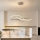 Brilagi - Lámpara colgante regulable LED en cable INFINITY LED/80W/230V 3000-6000K 80x80 cm beige + mando a distancia