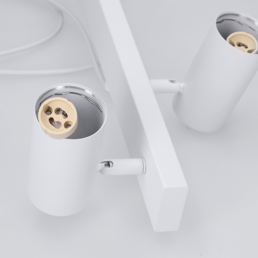 BRILAGI - Lámpara colgante regulable LED RGBW de cable SELE 4xGU10/6,5W/230V 2700-6500K blanco
