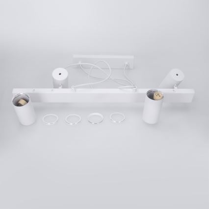 BRILAGI - Lámpara colgante regulable LED RGBW de cable SELE 4xGU10/6,5W/230V 2700-6500K blanco