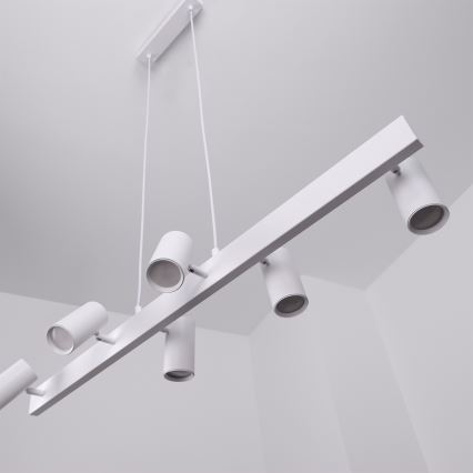 BRILAGI - Lámpara colgante LED RGBW regulable SELE 6xGU10/6,5W/230V 2700-6500K blanca + mando a distancia