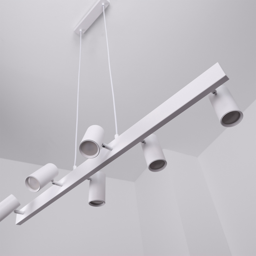 BRILAGI - Lámpara colgante LED RGBW regulable SELE 6xGU10/6,5W/230V 2700-6500K blanca + mando a distancia