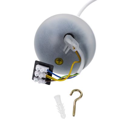Brilagi - Lámpara colgante WABI SABI 1xE27/40W/230V Ø 50 cm blanca