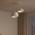 Brilagi - Lámpara colgante WABI SABI 2xE27/40W/230V Ø 70 cm blanca