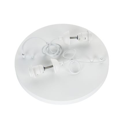 Brilagi - Lámpara colgante WABI SABI 2xE27/40W/230V Ø 70 cm blanca