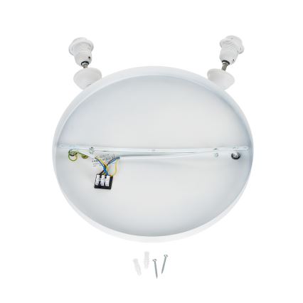 Brilagi - Lámpara colgante WABI SABI 2xE27/40W/230V Ø 70 cm blanca