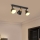 Brilagi - Lámpara de 3 focos ODENSE 3xE14/10W/230V madera/negro