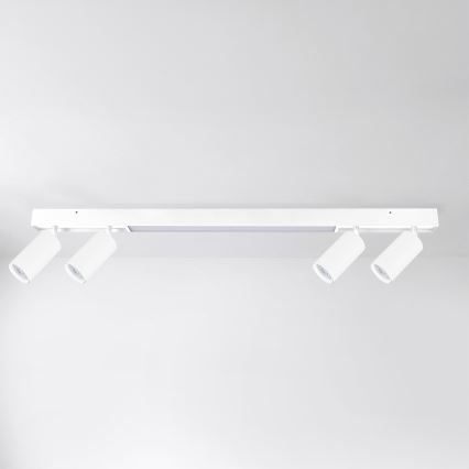 Brilagi - Lámpara de 4 focos LED SELE 4xGU10/30W/230V + LED/25W blanca