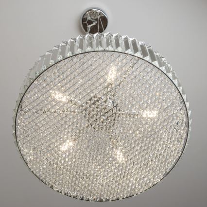 Brilagi - Lámpara de araña de cristal LED GLAMOUR sobre cable 5xG9/42W/230V