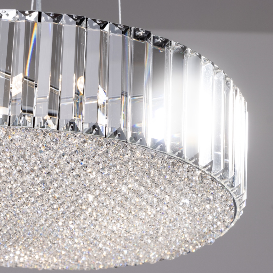 Brilagi - Lámpara de araña de cristal LED GLAMOUR sobre cable 5xG9/42W/230V