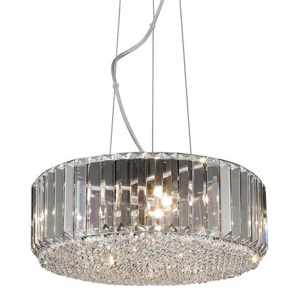 Brilagi - Lámpara de araña de cristal LED GLAMOUR sobre cable 5xG9/42W/230V