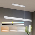 Brilagi - Lámpara de araña LED regulable SLIMLINE LED/40W/230V 3000-6000K blanco + control remoto
