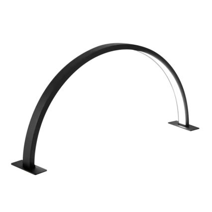 Brilagi - Lámpara de mesa LED regulable en arco RADIO LED/30W/24/230V 3000/4000/6500K negra