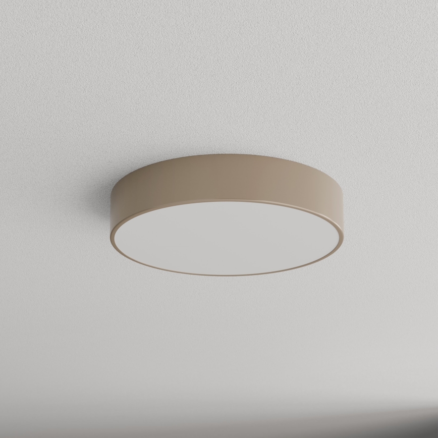 Brilagi - Plafón de baño con sensor CLARE 3xE27/72W/230V diá. 40 cm IP54 beige