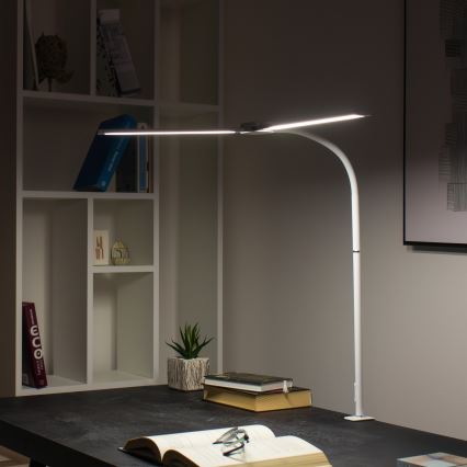 BRILAGI - Lámpara de escritorio LED regulable USB VARIO LED/14W/5V 3000-6000K blanca