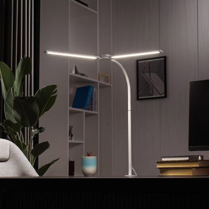 BRILAGI - Lámpara de escritorio LED regulable USB VARIO LED/14W/5V 3000-6000K blanca