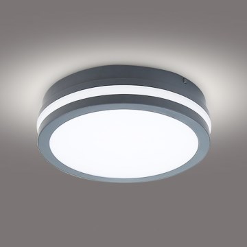 Brilagi - Lámpara de exterior LED BENE LED/18W/230V diá. 22 cm antracita IP54