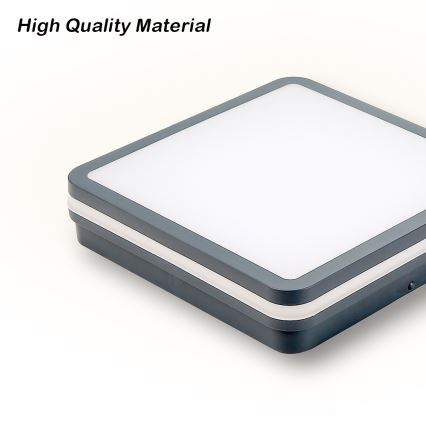 Brilagi - Lámpara de exterior LED BENE LED/24W/230V 26x26 cm antracita IP54