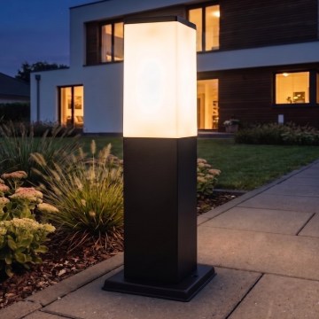 Brilagi - Lámpara de exterior NOVA 1xE27/15W/230V 40 cm IP44 negra