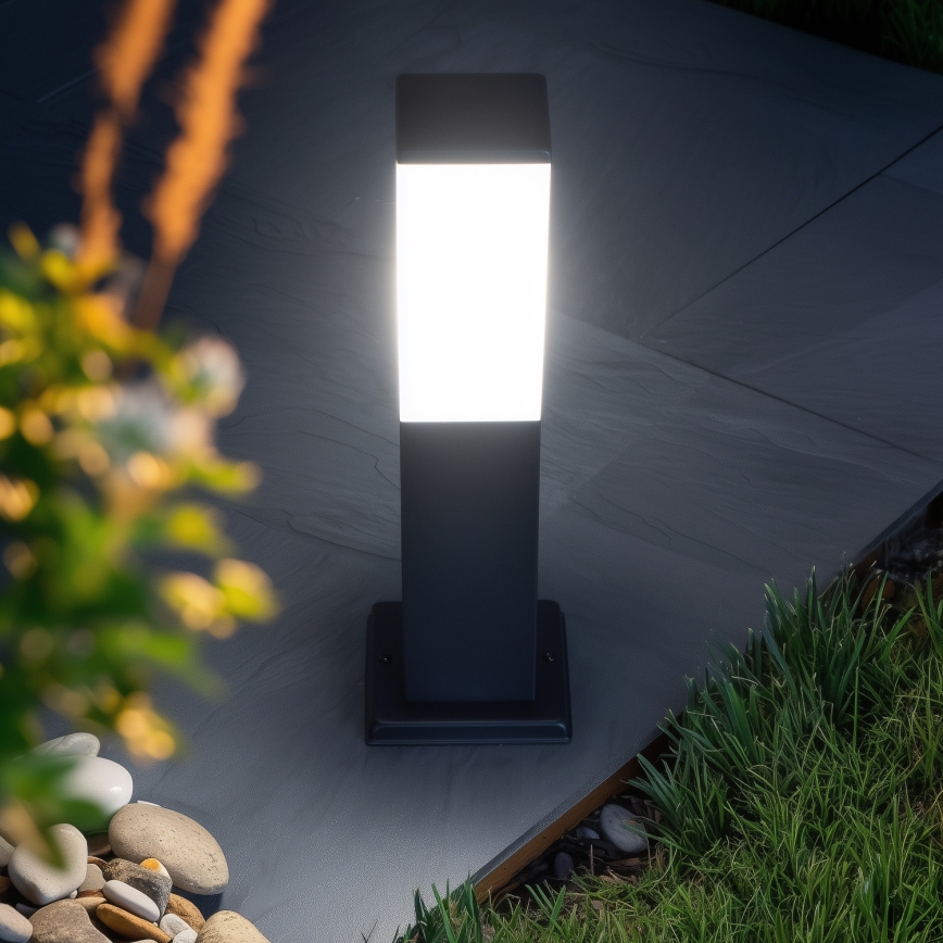 Brilagi - Lámpara de exterior NOVA 1xE27/15W/230V 40 cm IP44 negra