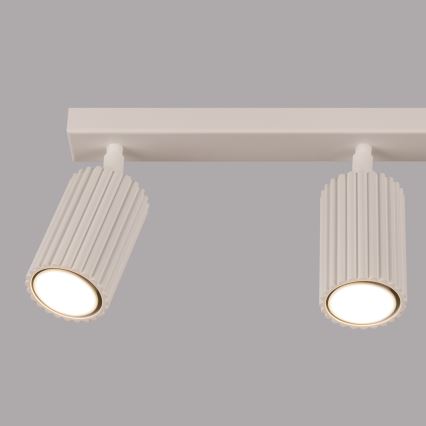 Brilagi - Lámpara de focos LED CRESTO 3xGU10/10W/230V color crema