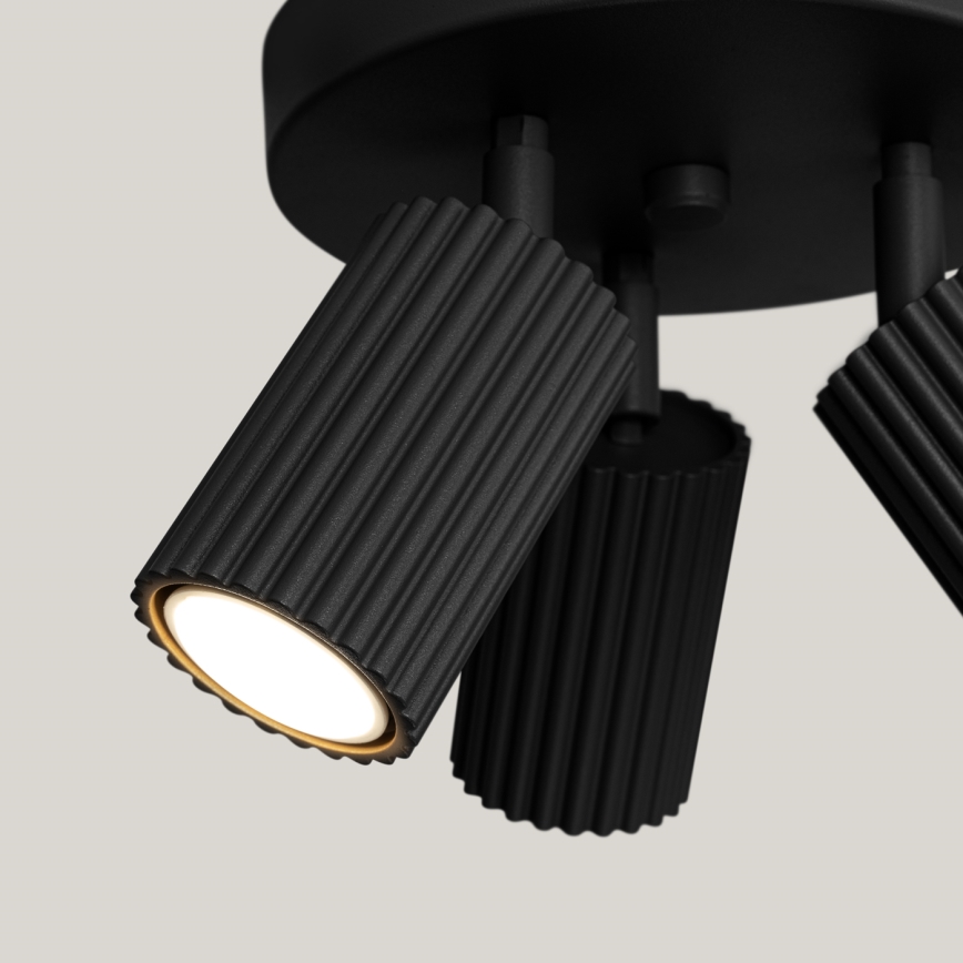 Brilagi - Lámpara de focos LED CRESTO 3xGU10/10W/230V negra