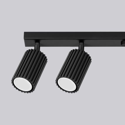 Brilagi - Lámpara de focos LED CRESTO 6xGU10/10W/230V negra