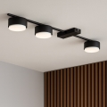 Brilagi - Lámpara de focos MONO 3xGX53/12W/230V negra