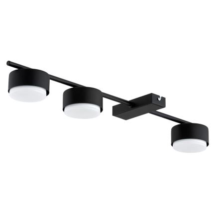 Brilagi - Lámpara de focos MONO 3xGX53/12W/230V negra