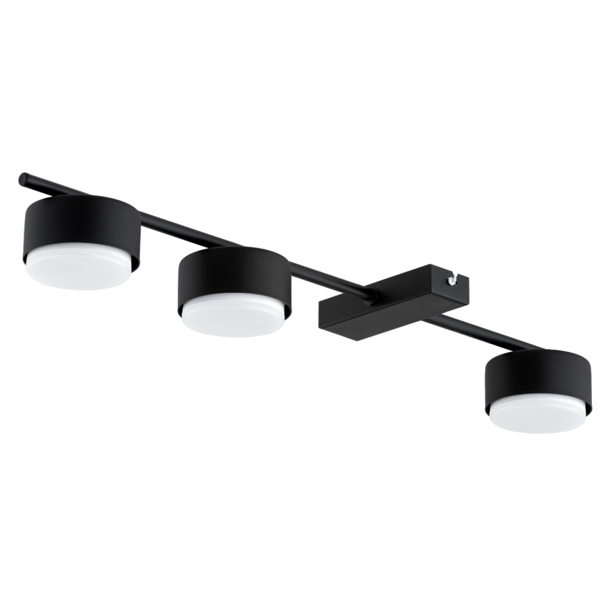 Brilagi - Lámpara de focos MONO 3xGX53/12W/230V negra