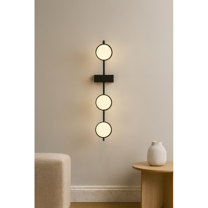 Brilagi - Lámpara de focos MONO 3xGX53/12W/230V negra