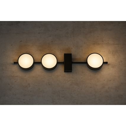 Brilagi - Lámpara de focos MONO 3xGX53/12W/230V negra