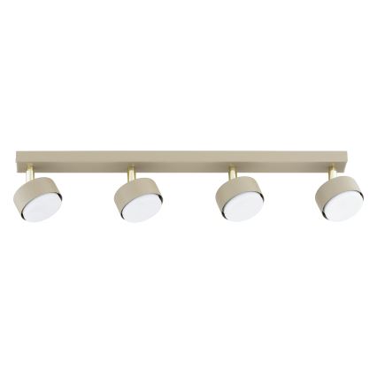 Brilagi - Lámpara de focos MONO 4xGX53/12W/230V beige