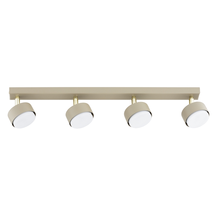 Brilagi - Lámpara de focos MONO 4xGX53/12W/230V beige