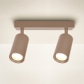 Brilagi - Lámpara de focos SELE 2xGU10/30W/230V beige