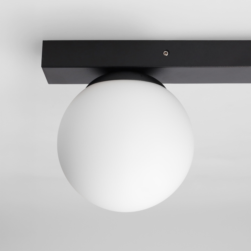 BRILAGI - Lámpara de focos SELE BALL 2xGU10/30W/230V + 1xG9/10W negra